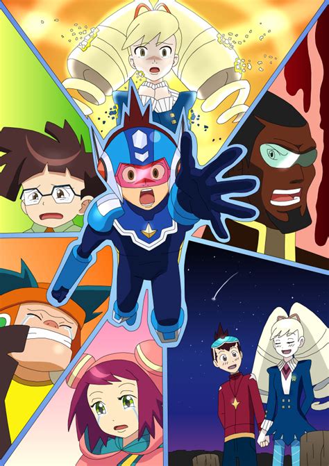 mega man star force manga.